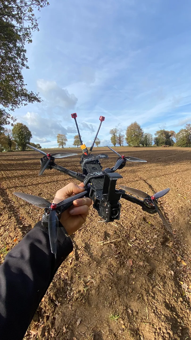 Jeno-7 Drone Frame — Decorative Version